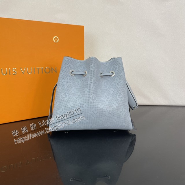 Lv路易威登2023專櫃新款Bella水桶包 LV壓花皮肩背女包 M21582 M21886 ydh5013